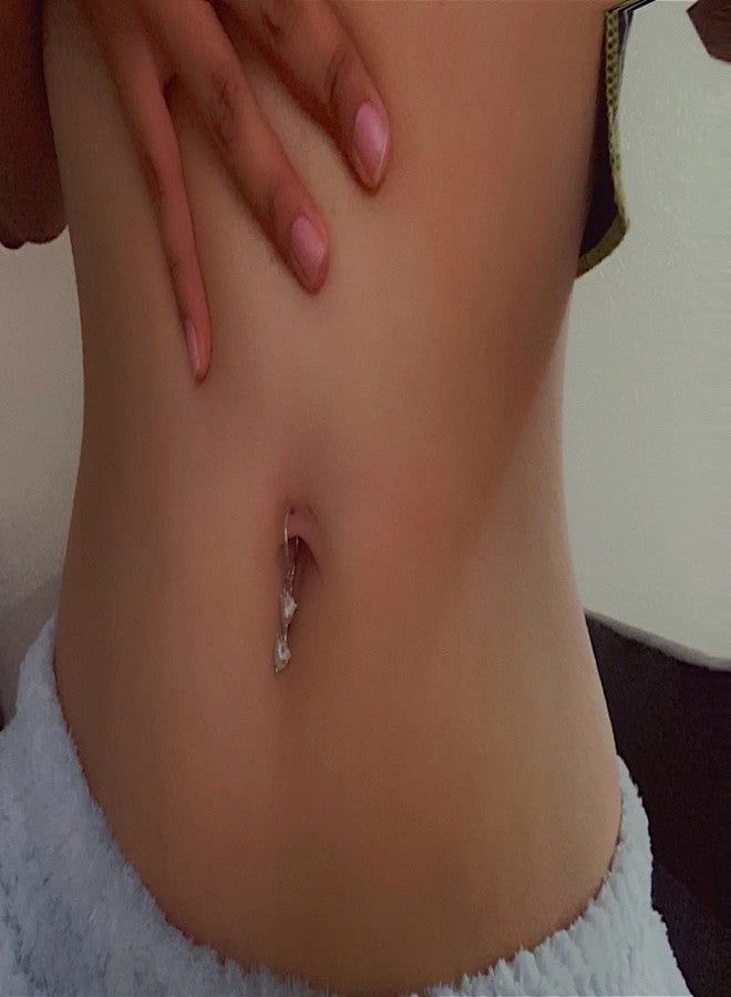 MODRSA Clip on Belly Rings - Fake & Realistic Nose & Belly Piercing Rings - Image 3